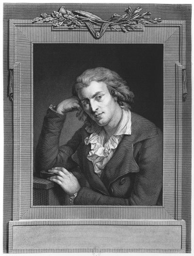 Friedrich Schiller (1759-1805) 1796 by Anton Graff